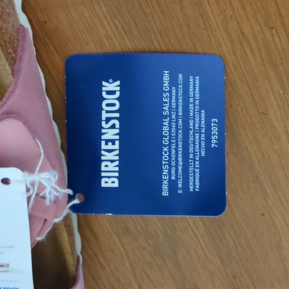 Birkenstock Siena Pink Leather Soft Footbed Sandals Women's Size 7 Euro … - Picture 7 of 8